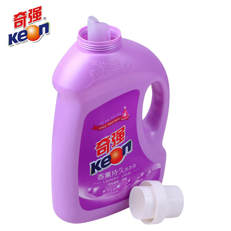 奇强 新款薰衣草洗衣液3千克