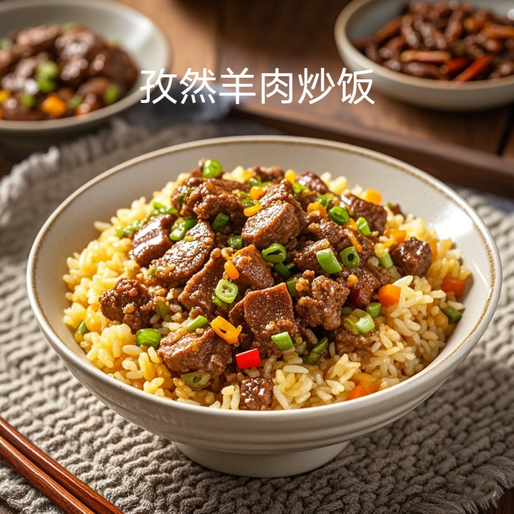 孜然羊肉炒饭