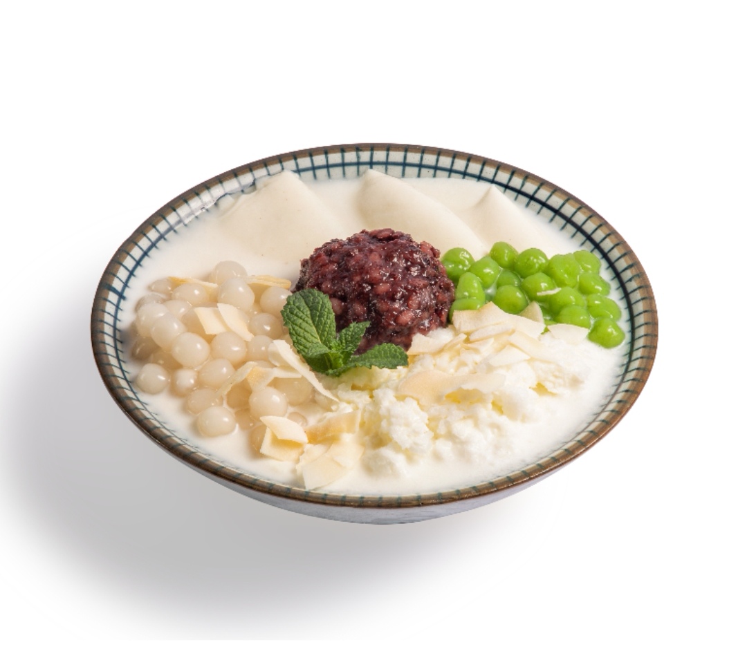 血牛奶椰奶冰沙豆花
