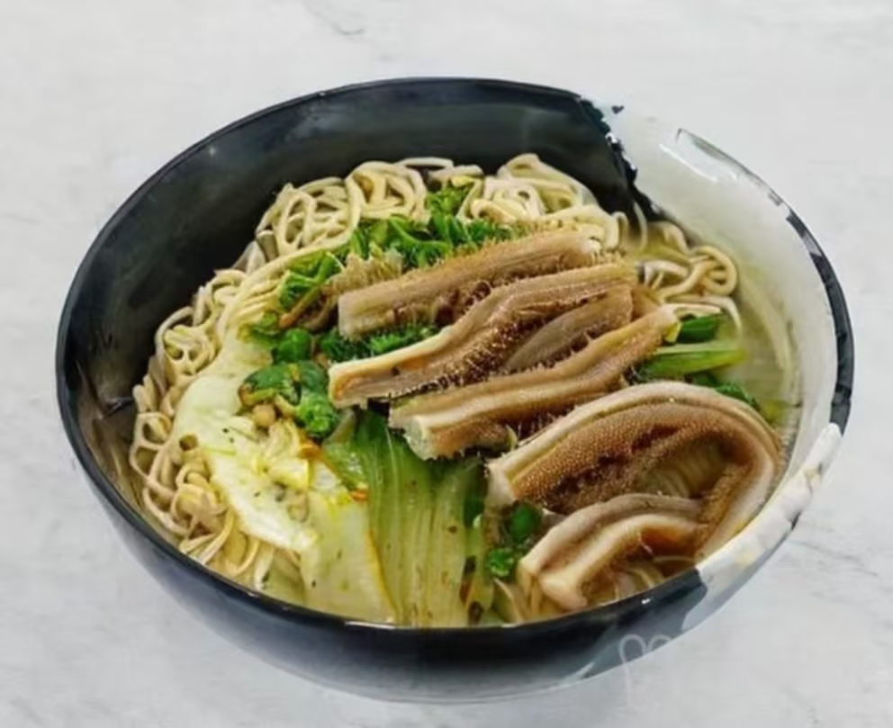 牛肚炒面