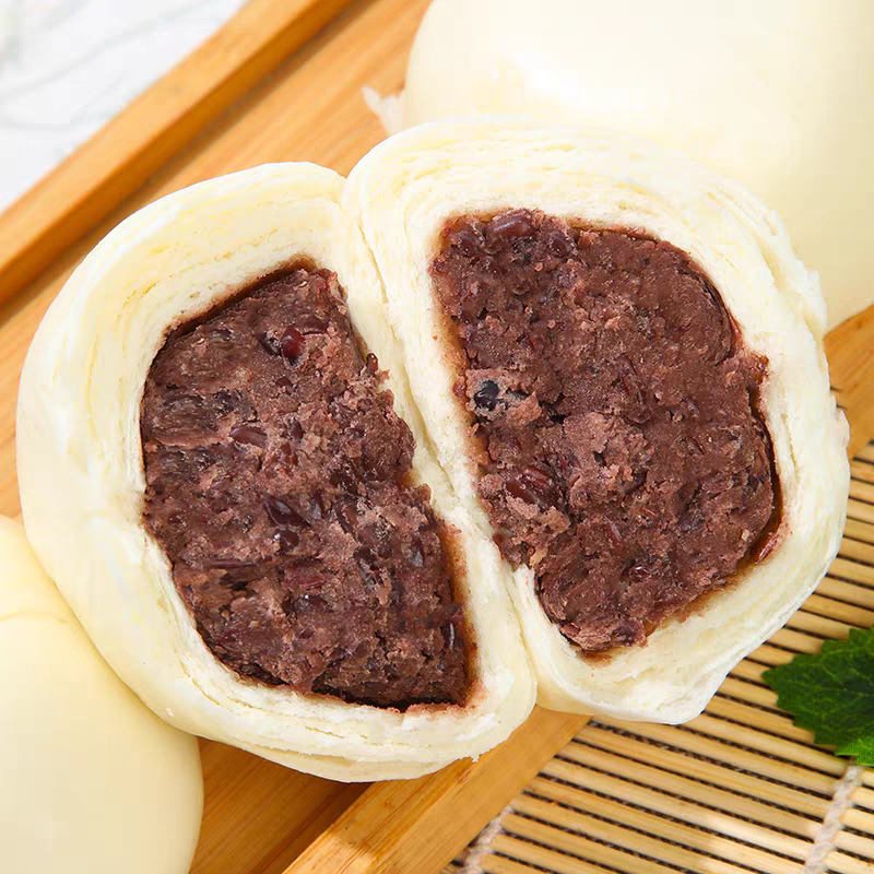 农家红豆沙包