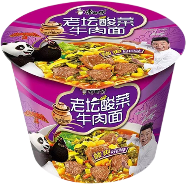 康师傅 老坛酸菜牛肉面