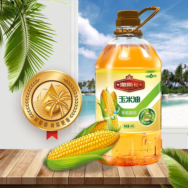 澳斯卡 玉米油 4L 非转基因